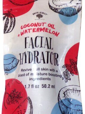 Bolero Facial Hydrator - Watermelon & Coconut Oil 1.7fl oz.